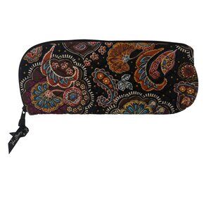 Vera Bradley Paisley Print Travel Pouch Zippered Accessory Bag